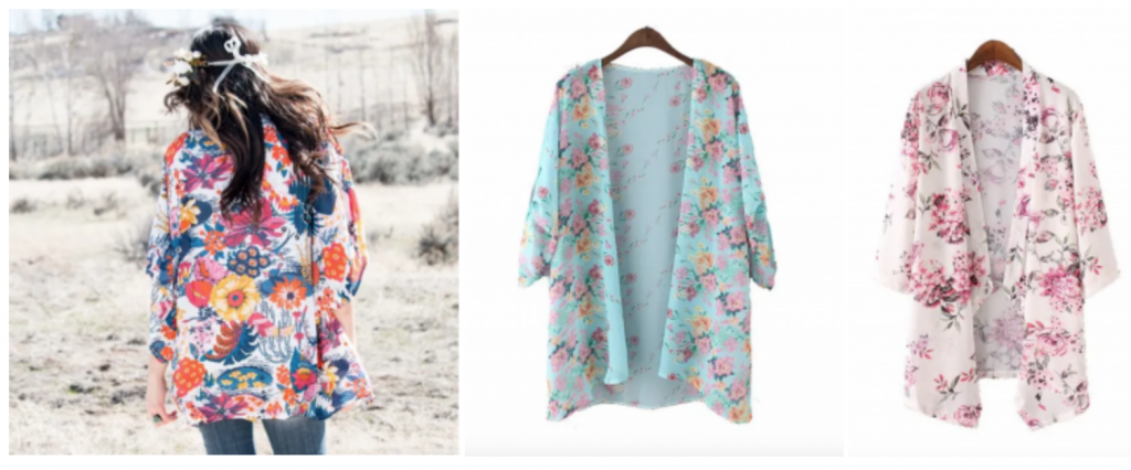 Floral Kimonos Blowout Shop 7 Styles At Just $9.99! (Reg. $59.99)