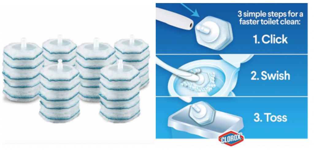 Clorox Toilet Wand Disposable Toilet Cleaning Refills 30-Count Just $9.68 Shipped!