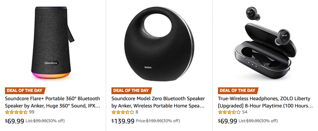 Amazon Deal of the Day: 30% Off Select Anker Soundcore Premium Audio Products!