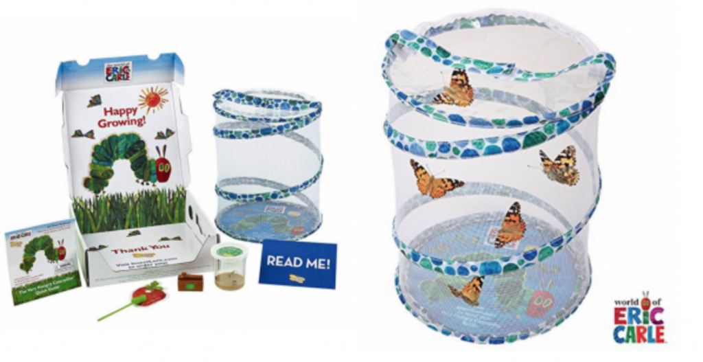 The Very Hungry Caterpillar Butterfly Growing Kit with Live Caterpillars Just $22.75!