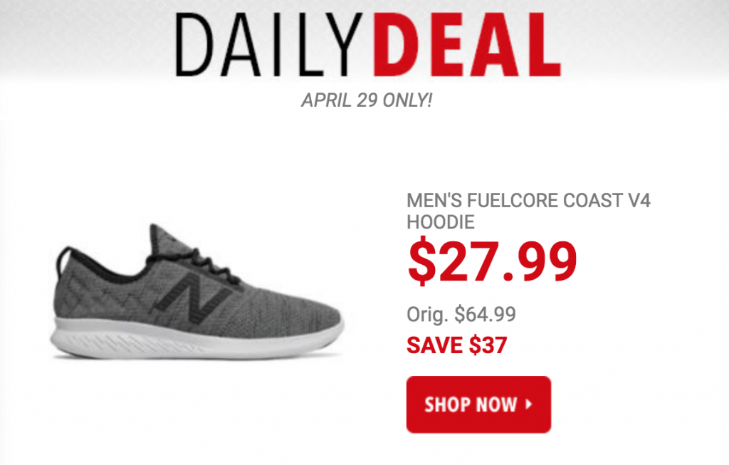New Balance Men’s FuelCore Running Shoes Just $27.99 Today Only!