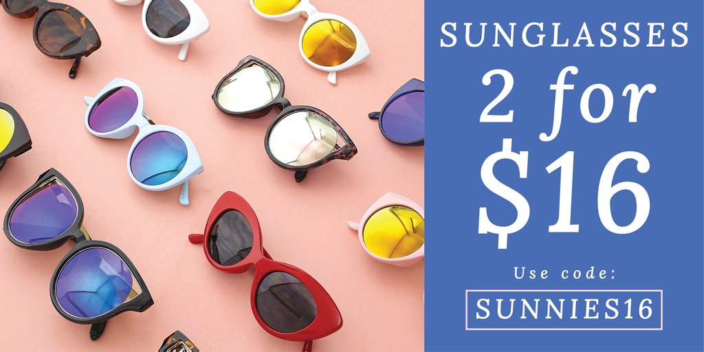 Cents of Style – 2 Pair of Sunglasses for $16.00! FREE SHIPPING!
