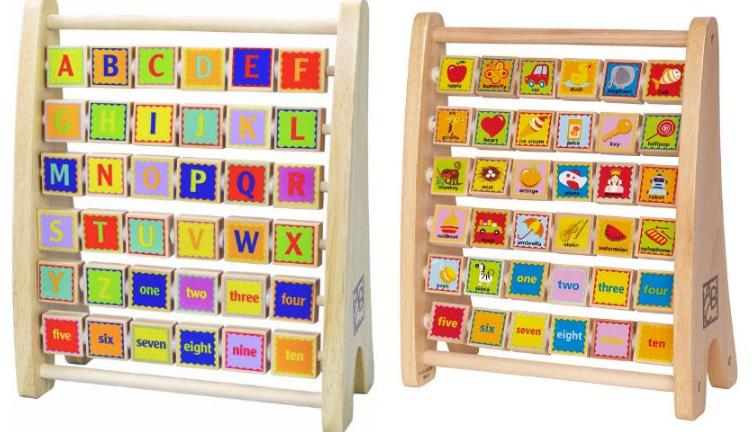 Hape Alphabet Abacus – Only $13!