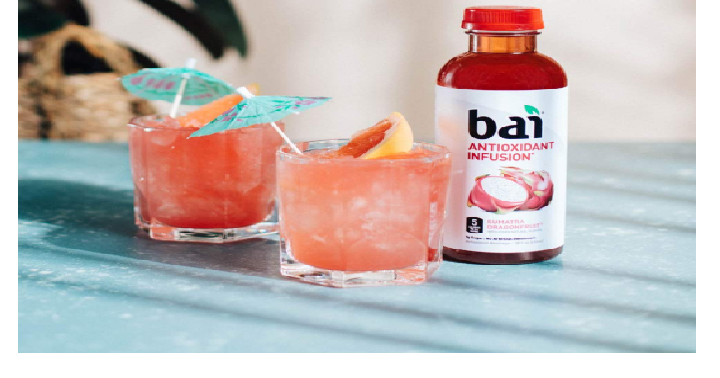 Bai Flavored Water, Rainforest Variety Pack 18 Fluid Ounce Bottles, 12 Count Only $15.19 Shipped!