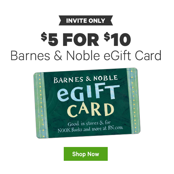 Groupon: Get $10 Barnes & Noble eGift Card For Only $5! (Invite Only)