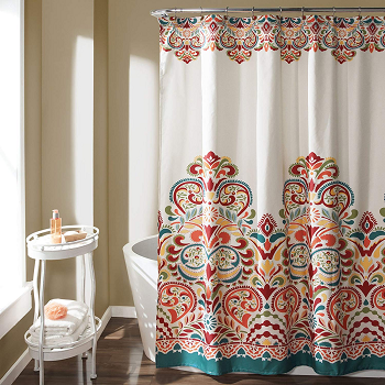 Lush Decor Clara Shower Curtain Only $16.69!