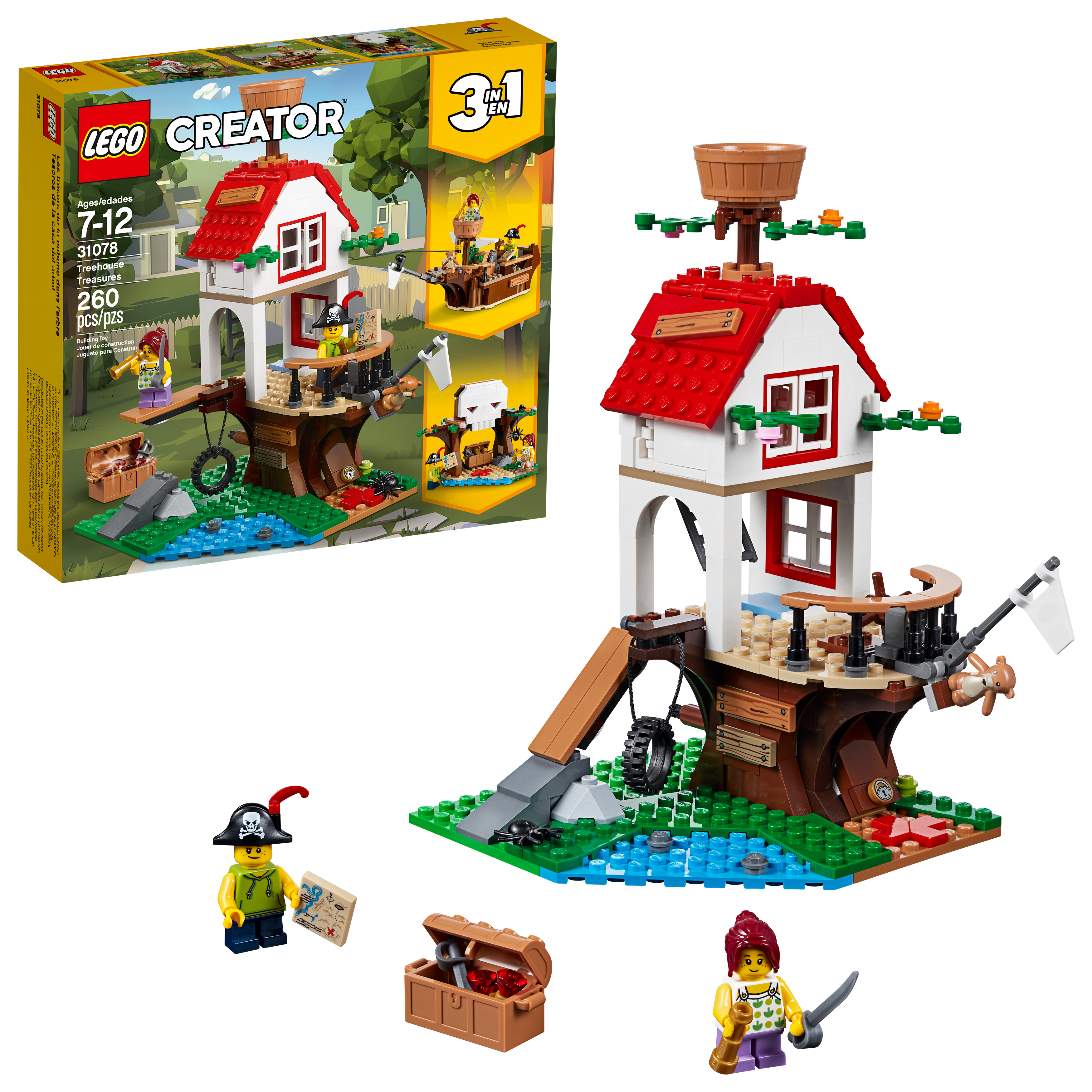LEGO Creator 3in1 Treehouse Treasures Playset – Only $17.99!