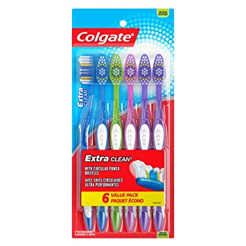 Colgate Extra Clean Full Head Toothbrush (6 Count) Only $3.38 Shipped!