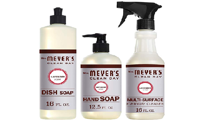 Mrs. Meyer’s Clean Day Kitchen Basics Set, Lavender Cleaning Supplies, 3 Count Pack Only $11.97! That’s Only $3.99 Each!