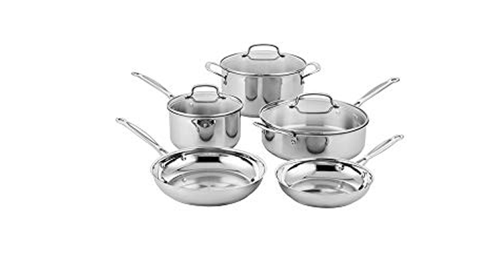 Cuisinart Classic Stainless 8-Piece Cookware Set – Just $69.99! Was $150.00!