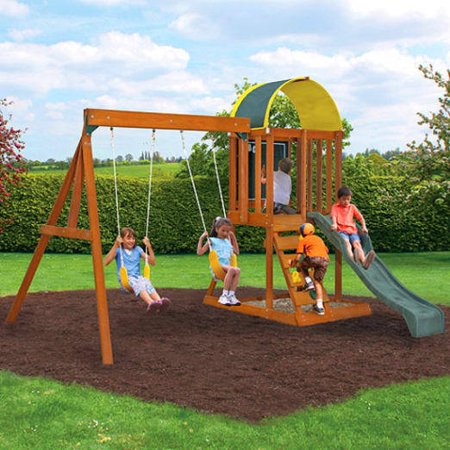 KidKraft Ainsley Wooden Swing Set Just $279.00!