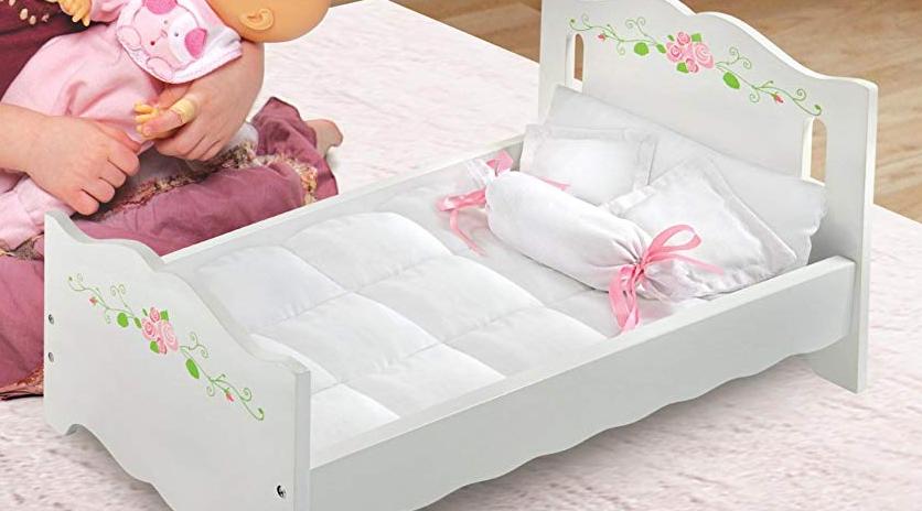 Badger Basket Doll Bed with Bedding – Only $13.99!