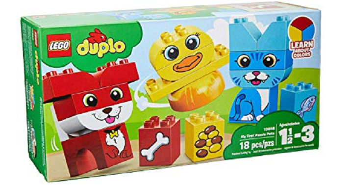 Amazon: LEGO DUPLO My First Puzzle Pets Building Blocks Only $5.99!