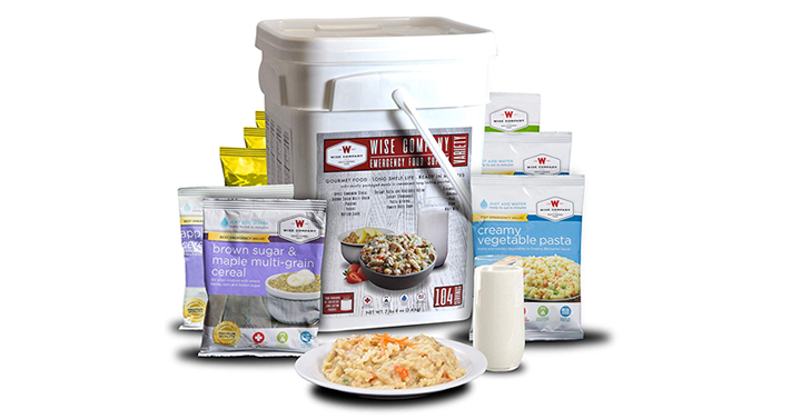 Wise Company Emergency Food Variety Pack – 104-Servings – Just $84.99!