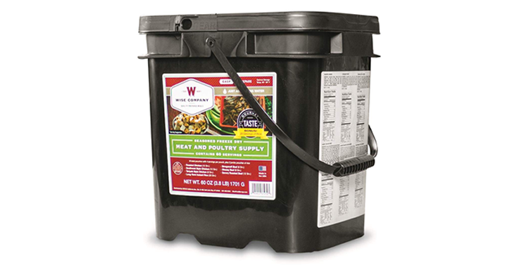 Wise Company Emergency Freeze Dried Meat – 60 Servings – Just $89.99! Was $144.99!