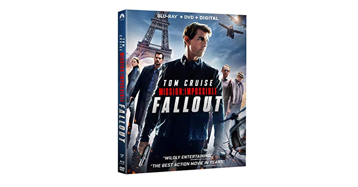 Mission: Impossible Fallout on Blu-ray – Just $10.00! Was $22.98!