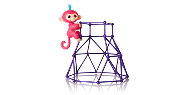 Fingerlings Jungle Gym Playset + Interactive Baby Monkey Aimee – Just $6.33!