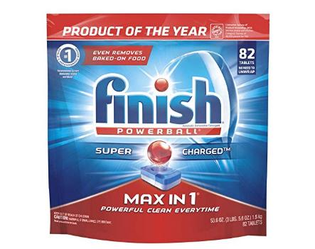 Finish Max in 1 Powerball Dishwashing Tablets (82 Count) – Only $12.97!