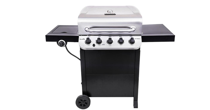 Char-Broil Performance Black And Stainless 5-Burner Liquid Propane Gas Grill with 1 Side Burner – Just $149.00! Was $219.00!