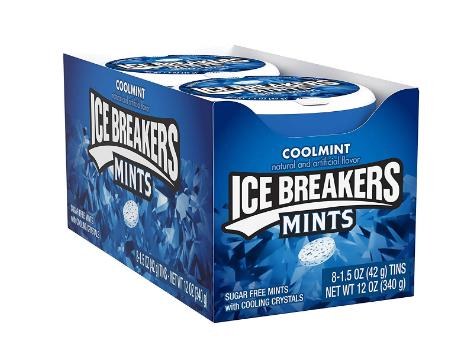 Ice Breakers Cool Mints (Pack of 8) – Only $9.48!