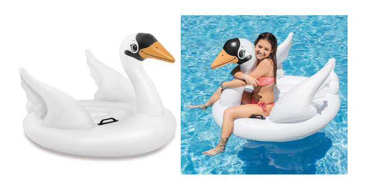 Intex Swan Inflatable Ride-On Only $11.36!
