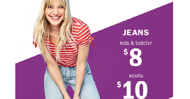 Old Navy: Adult Jeans Only $10, Kids & Toddlers Only $8! Lowest Price!!