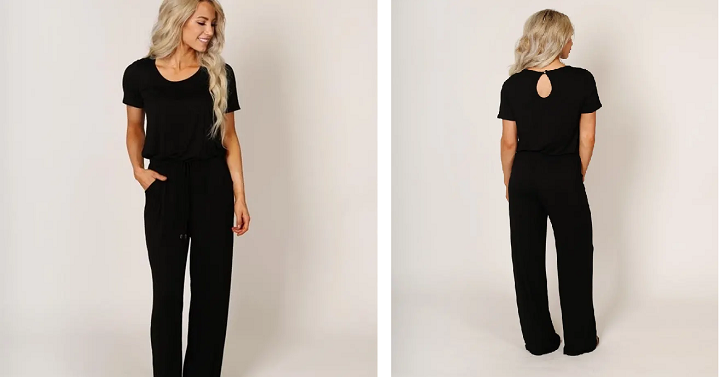 Short Sleeve Jumpsuit Only $25.99!