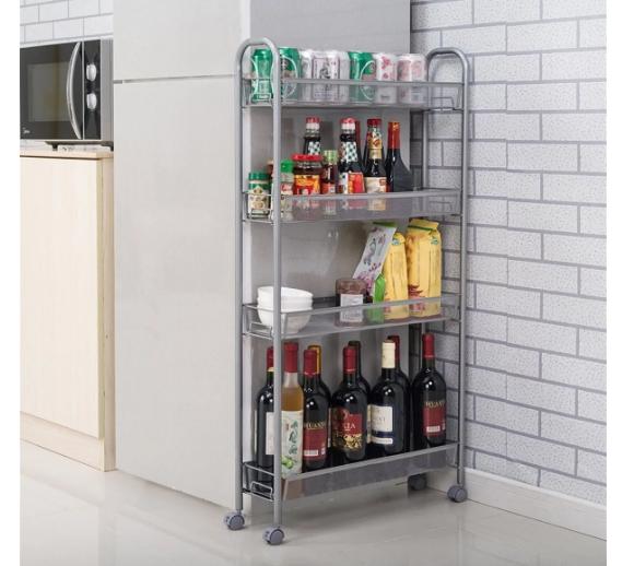 Kitchen Slim Slide Out Storage Tower Rack – Only $22.99!