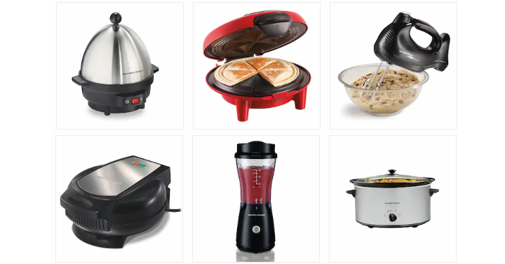 Kohl’s: Hamilton Beach Small Kitchen Appliances Only $10.00 After Coupon Code & Rebate Offer!