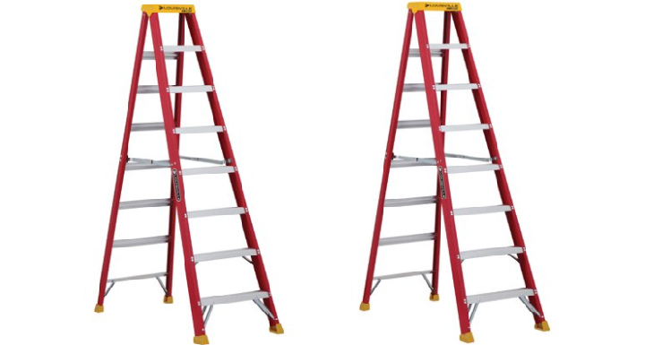 Louisville 8 Ft. Fiberglass Step Ladder Only $79.99 Shipped! (Reg. $190)