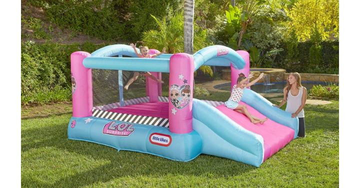 L.O.L. Surprise! Jump ‘n Slide Inflatable Bounce House with Blower – Only $199.98!