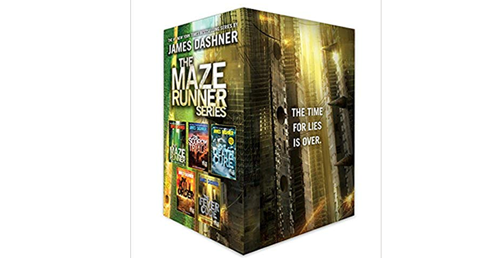 The Maze Runner Series Complete Collection Boxed Set – 5-Books – Just $25.95! Was $50.95!