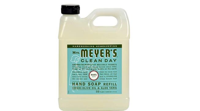 Mrs. Meyer’s Liquid Hand Soap Refill, Basil, 33 fl oz – Only $5.73!