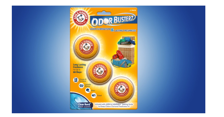 Arm & Hammer Odor Busterz Balls, 3 Pack Only $5.82!