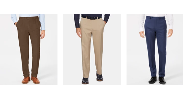 Macy’s: Men’s Dress Pants up to 70% off! Prices Start at Only $15.96!
