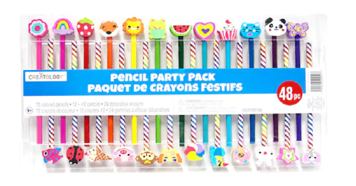 Pencil Party Pack by Creatology (48 Count) Only $2.50 + FREE In-Store Pick Up!