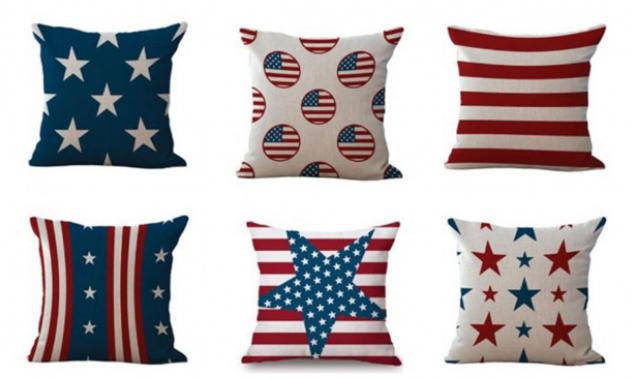 Red/White/Blue Pillow Covers – Only $5.99!