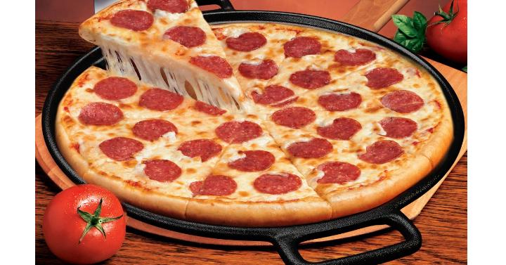 Home-Complete Cast Iron Pizza Pan – Only $15.88!