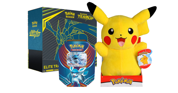 Save up to 50% on select Pokémon collectibles! Starting at $3.99! Today only!