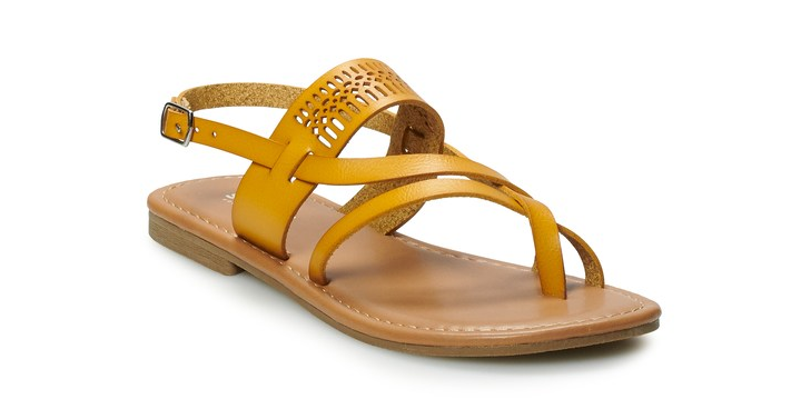 TODAY ONLY! Kohl’s 25% Off for EVERYONE! Spend Kohl’s Cash! SONOMA Goods for Life Theater Women’s Sandals – Just $13.49!
