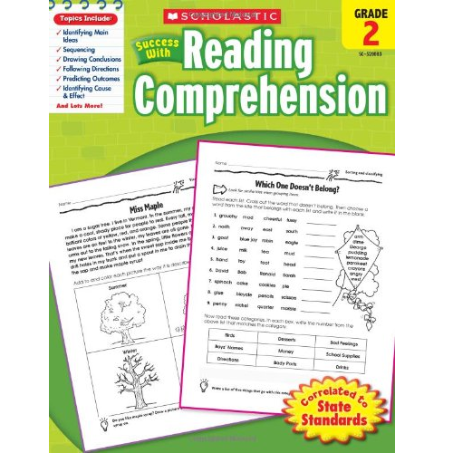 Scholastic Success with Reading Comprehension (Grade 2) Only $2.95!