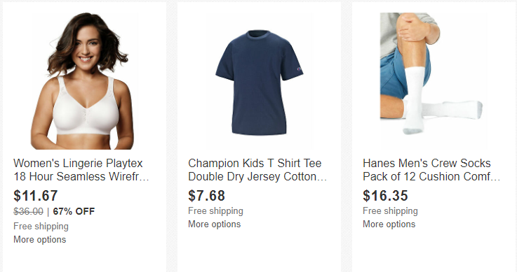 Extra 20% off Hanes and Champion Orders of $15 or More!