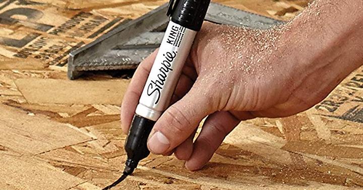 Sharpie King Size Permanent Markers (4 Count) – Only $5.48!