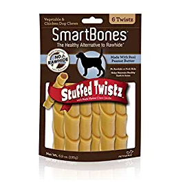 Smartbones Stuffed Twistz Dog Chew (Rawhide & Porkhide Free) Only $3.32!