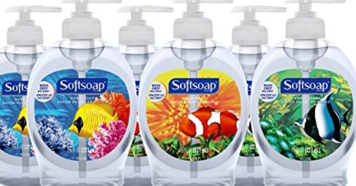 Softsoap Liquid Hand Soap, Aquarium (Pack of 6) – Only $4.45!