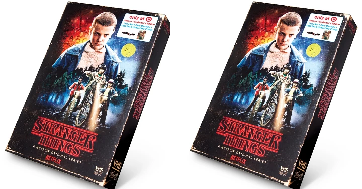 Stranger Things Season 1 Collector’s Edition: Target Exclusive (Blu-ray + DVD) Only $4.00!