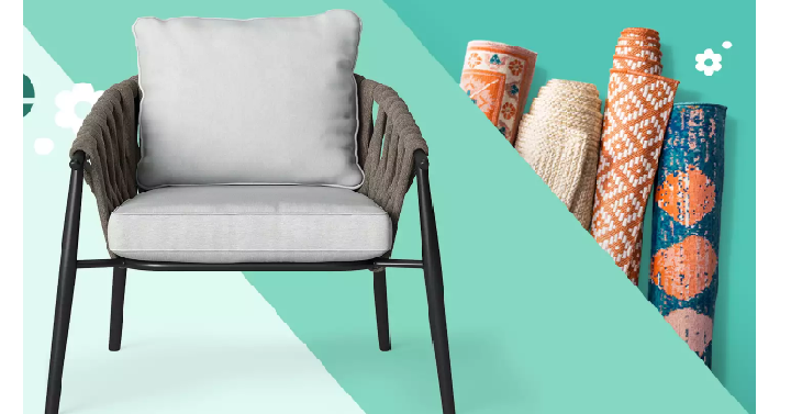 Target: Take 30% off Patio Furniture & Rugs! Plus, Extra $20 off Your $100 Purchase!