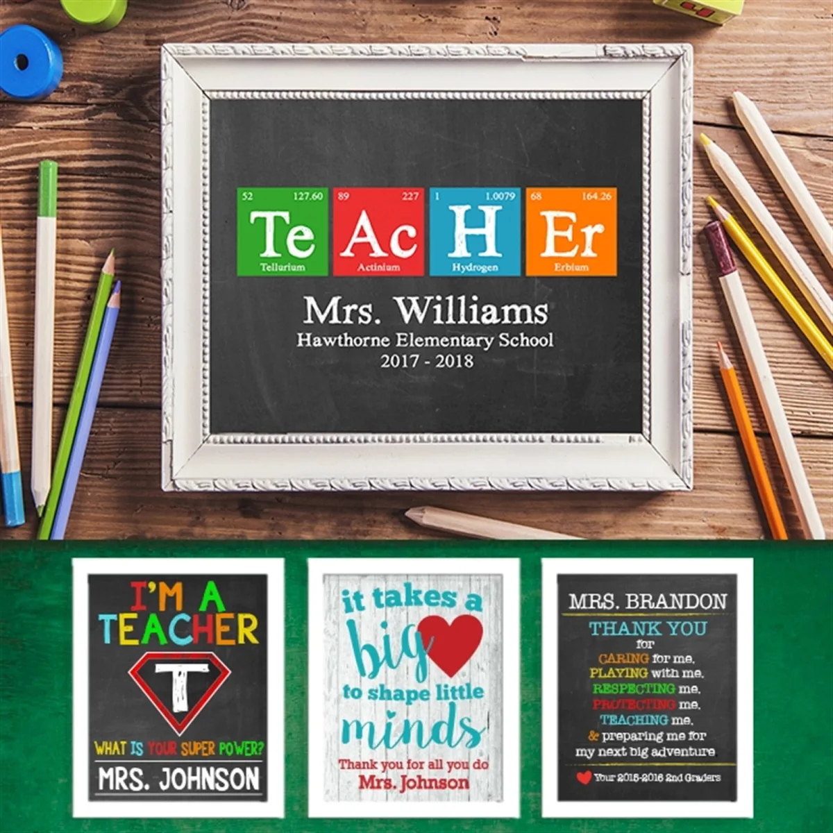 Personalized Teacher Prints Only $9.99 Shipped!