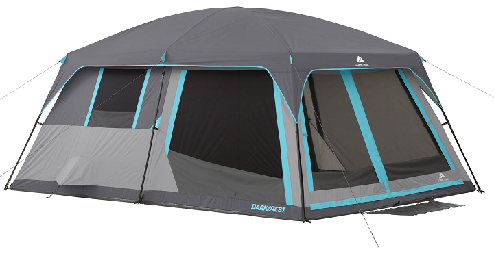Ozark trail 14’x10′ Half Dark Cabin Tent (Sleeps 10) Only $115.00! (Reg $154.92)