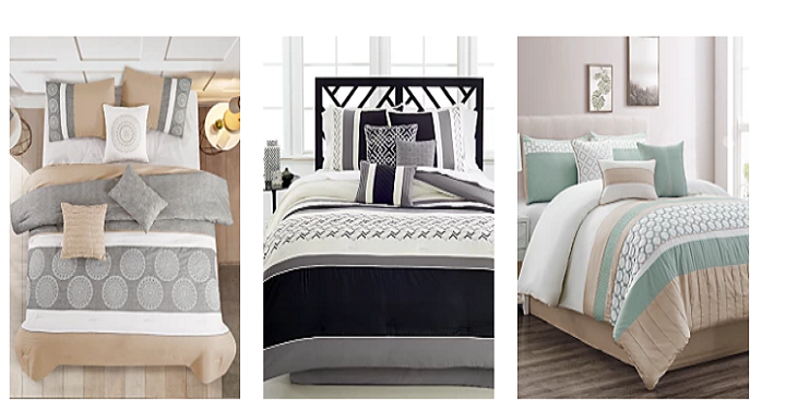 7 Piece Comforter Sets (Any Size) for Only $59.99! (Reg. $240)